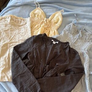 Bundle of 3 dresses and 1 top
